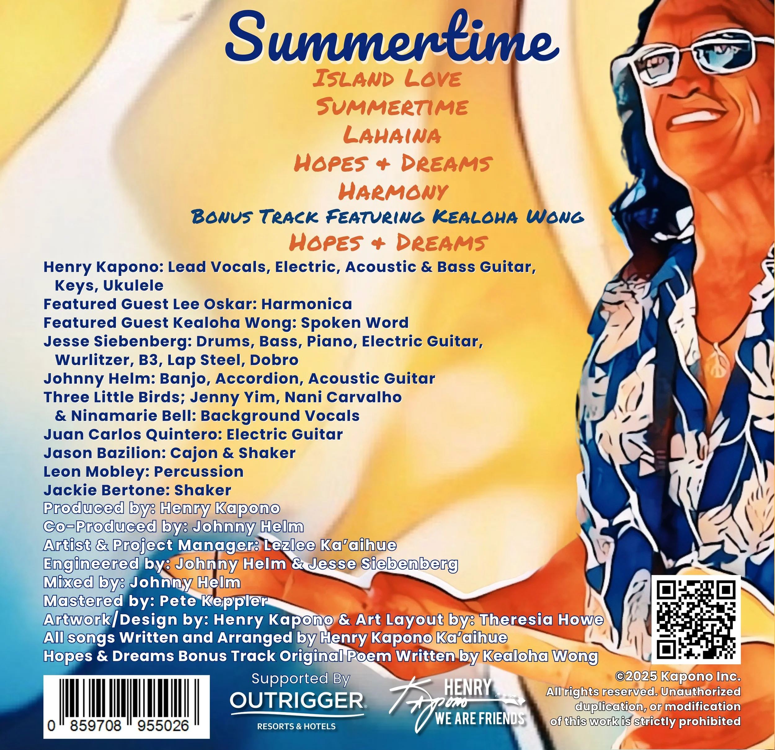 Summertime EP — Henry Kapono